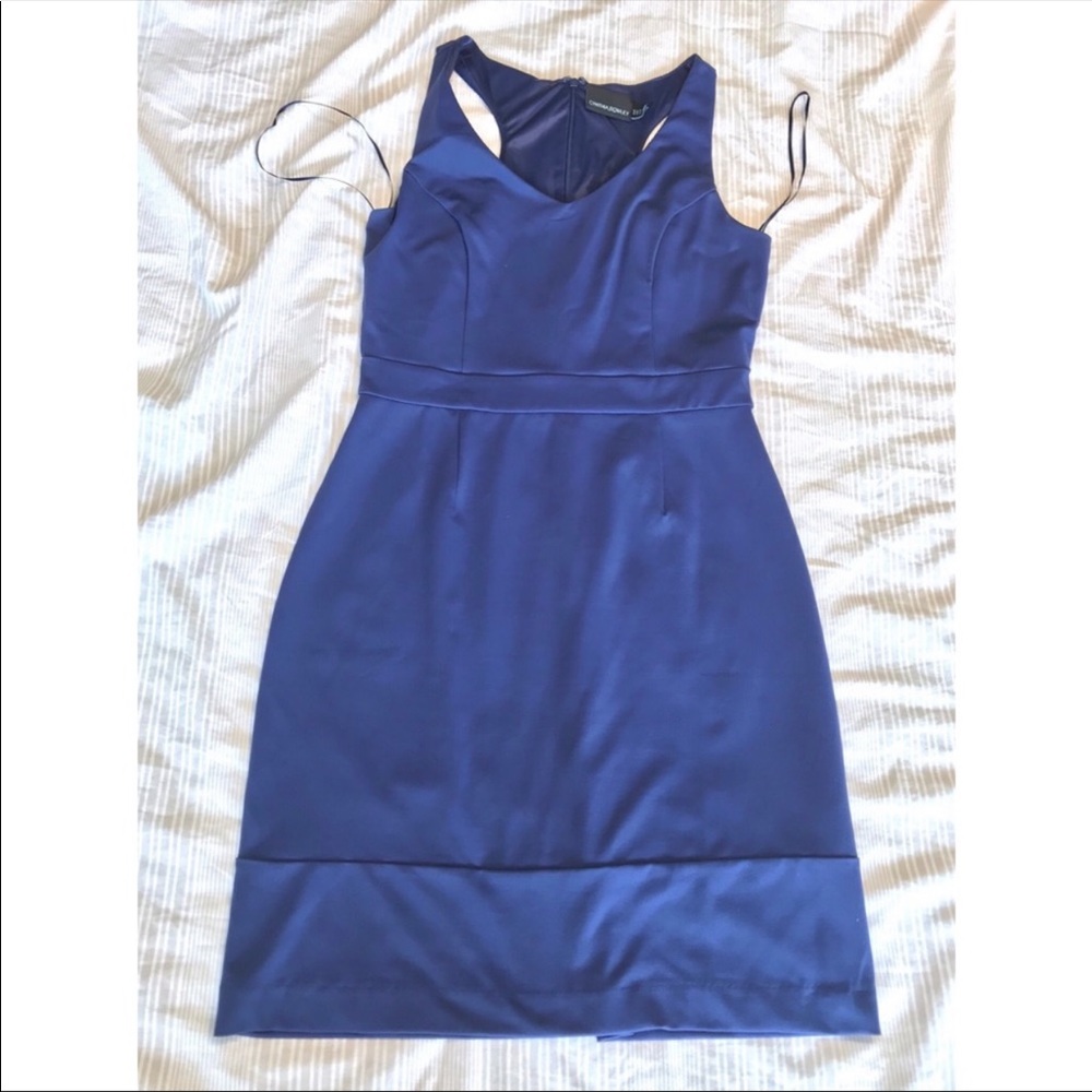 Cynthia Rowley Blue Racerback Dress